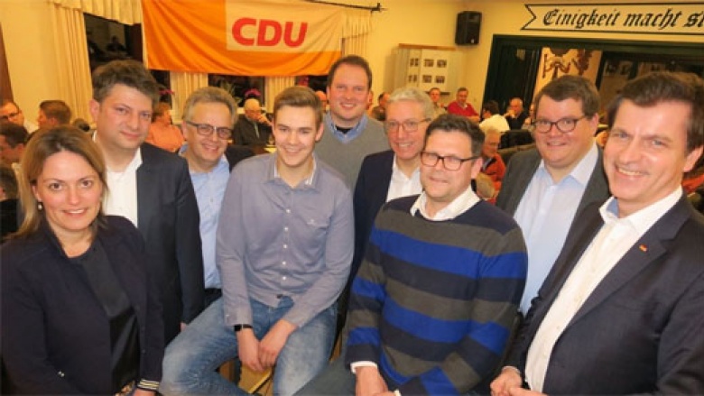 Wurstebrot mit Bad Laerer CDU